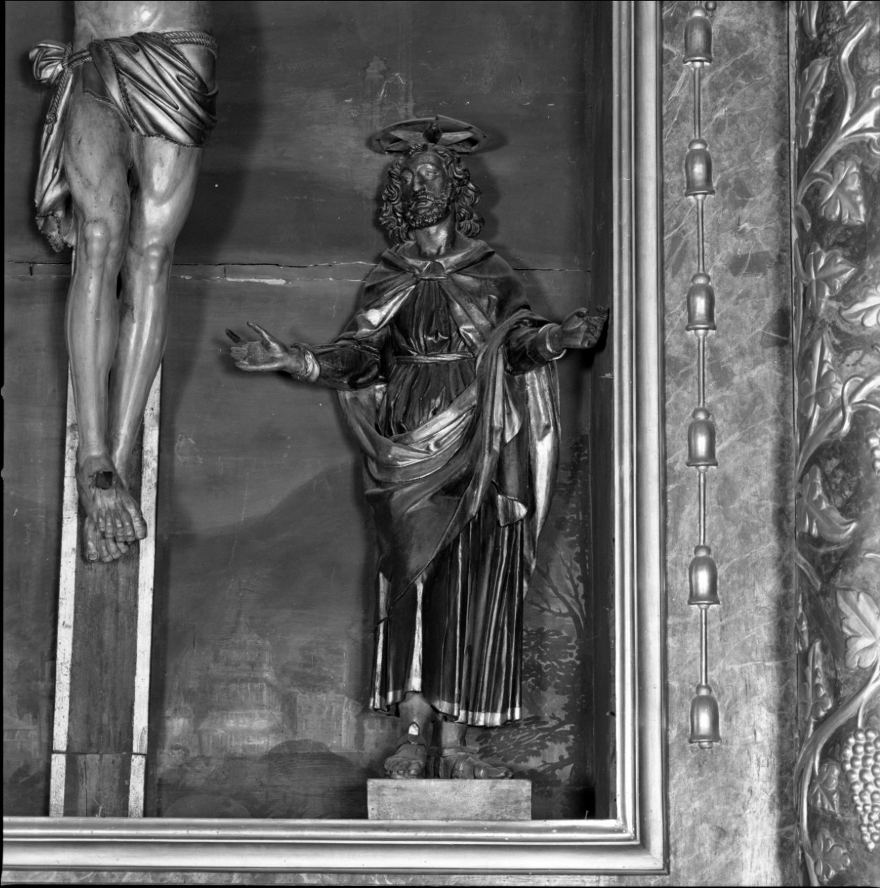 San Giuseppe (statua, elemento d'insieme) di Gandolfi Tommaso (sec. XVII)