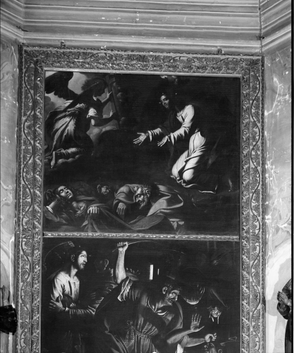 Orazione di Cristo nell'orto di Getsemani (dipinto, elemento d'insieme) di Avanzi Giuseppe (sec. XVII)