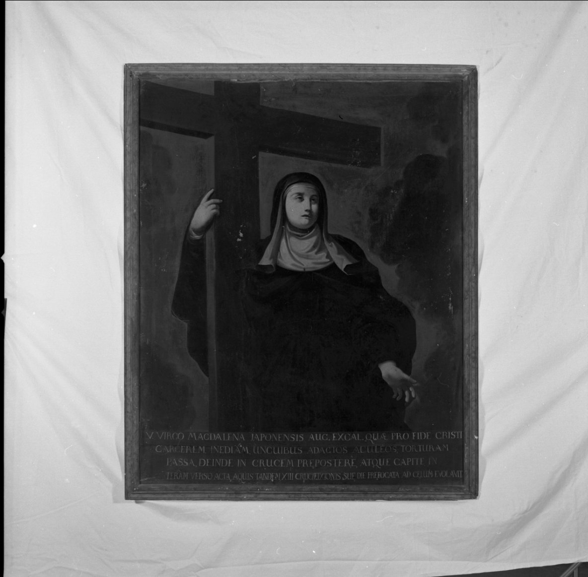 Venerabile Maddalena del Giappone (dipinto, elemento d'insieme) - ambito emiliano (seconda metà sec. XVII)