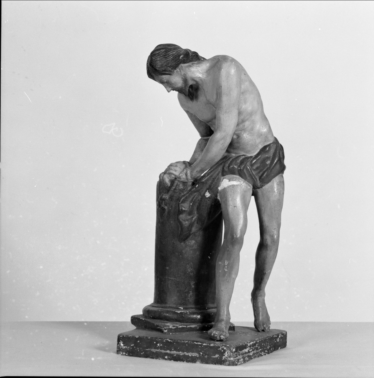 Cristo alla colonna (statua, elemento d'insieme) - ambito emiliano (sec. XVIII)