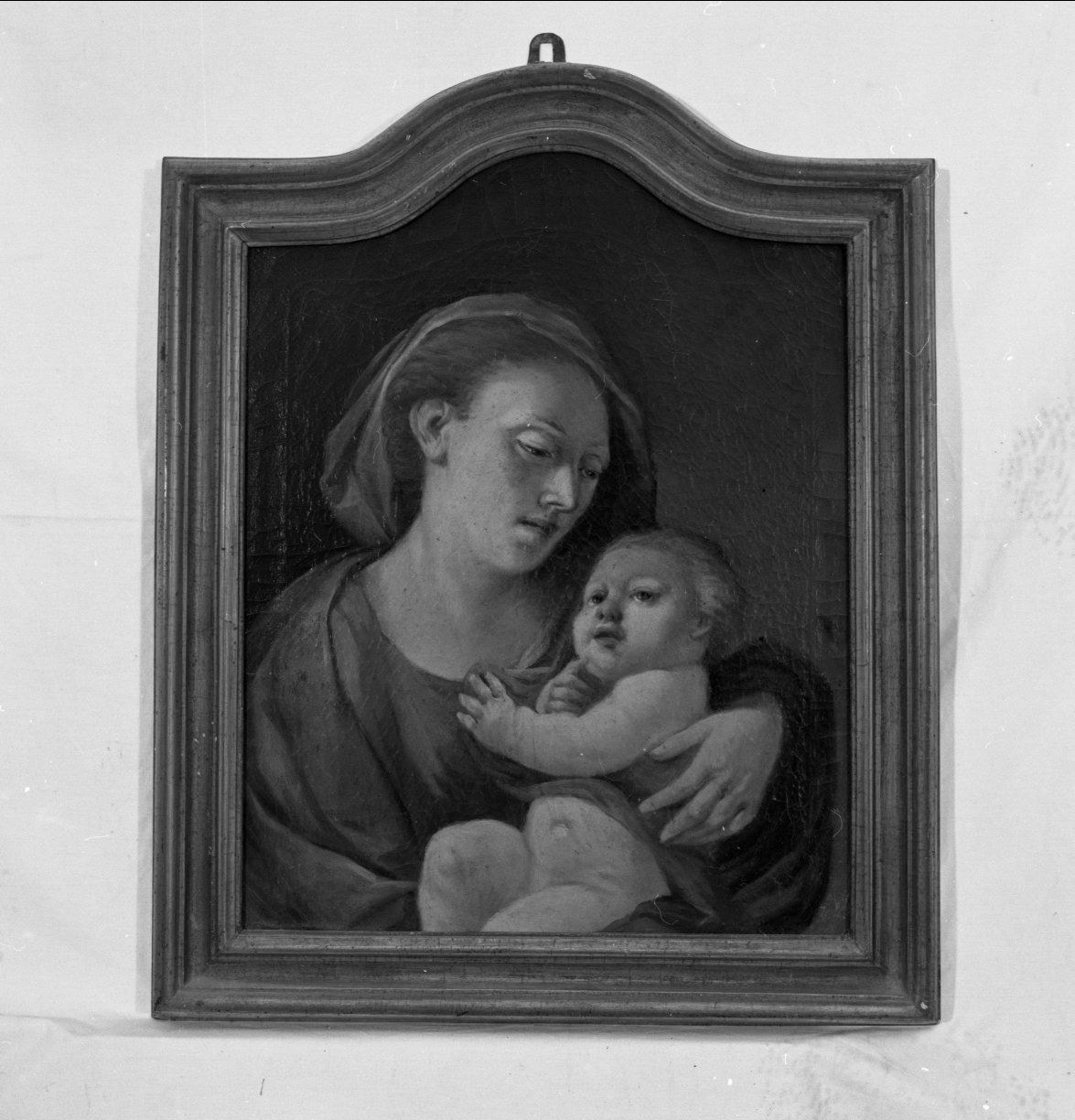 Madonna con Bambino (dipinto) di Corbi Luigi (sec. XVIII)
