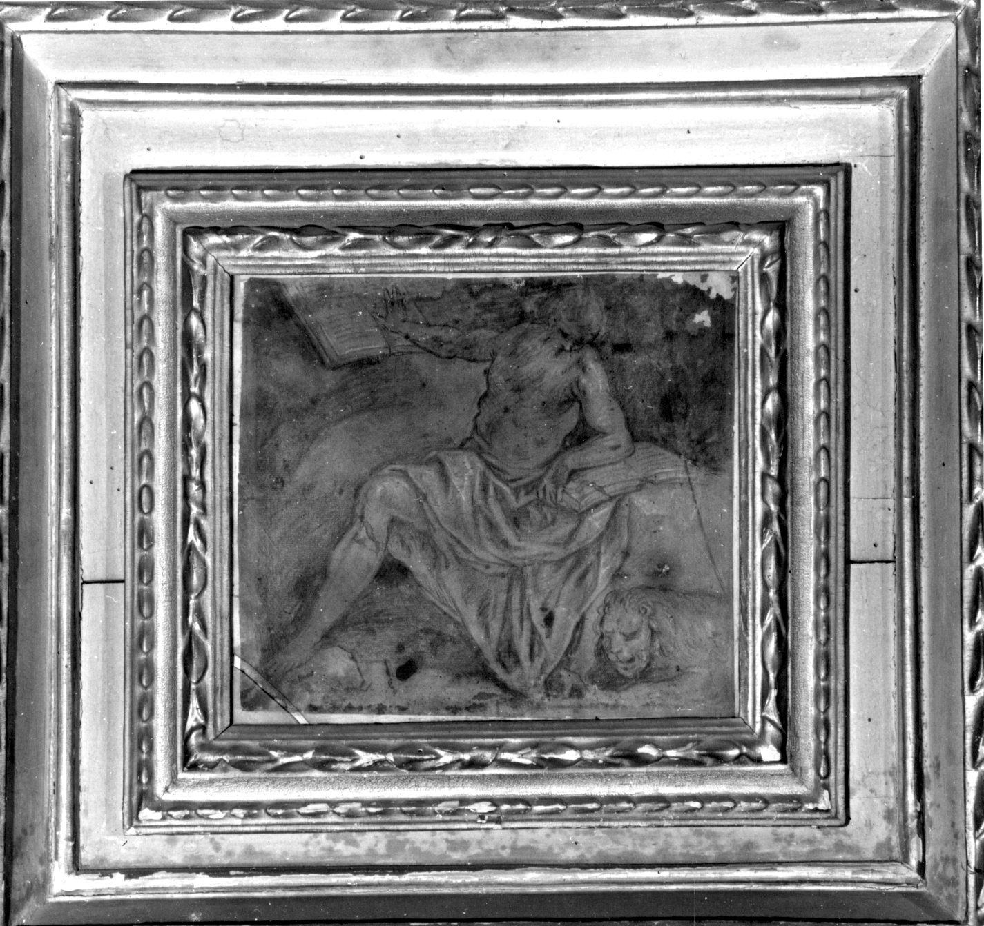 San Girolamo (disegno) - ambito bolognese (sec. XVI)