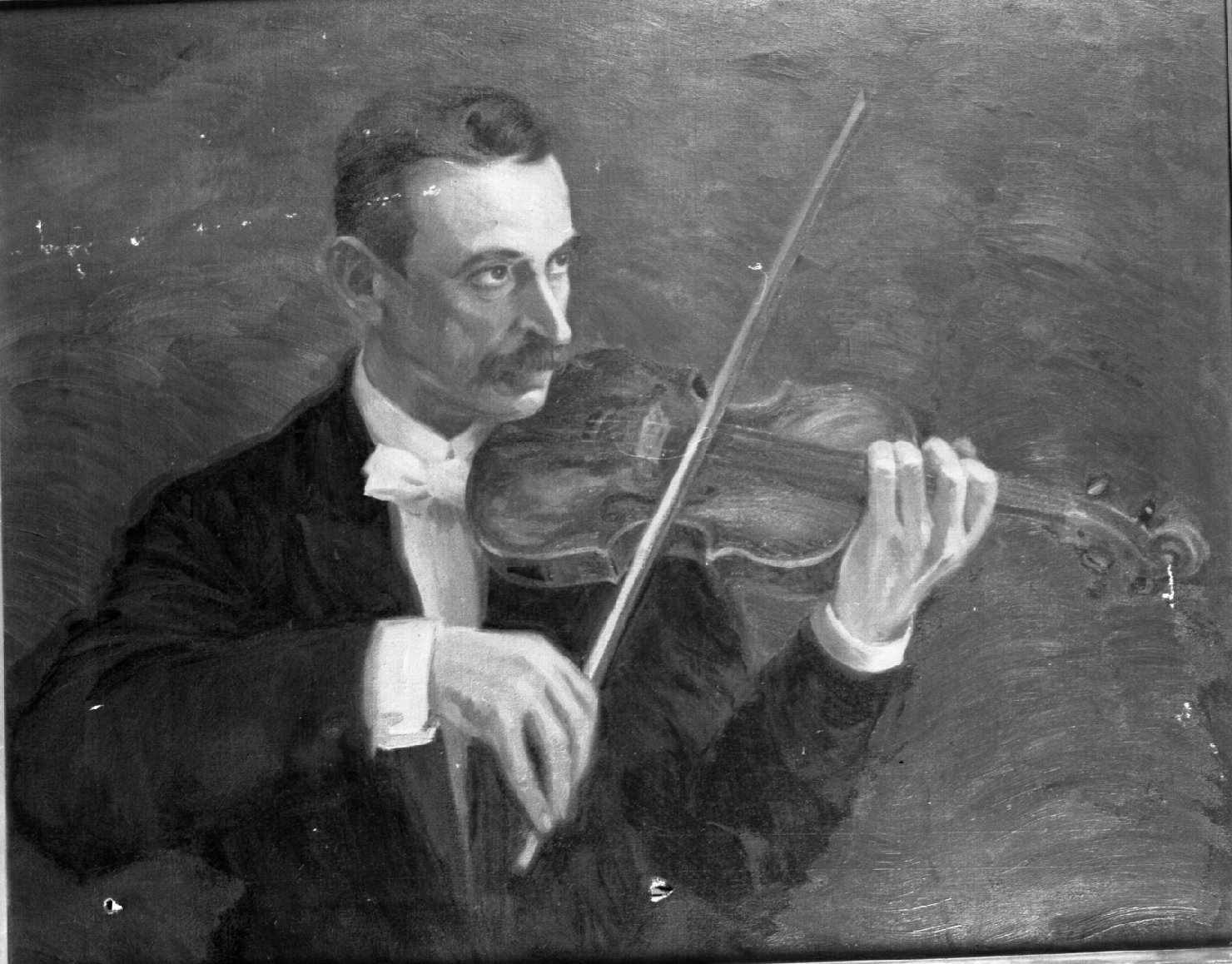 Ritratto di Federico Sarti (dipinto, elemento d'insieme) - ambito bolognese (prima metà sec. XX)