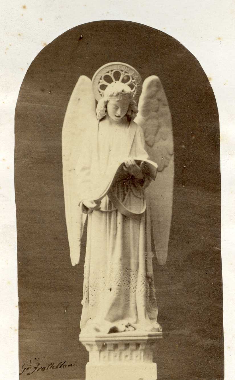 Angelo - Sculture (positivo) di Anonimo (XIX)