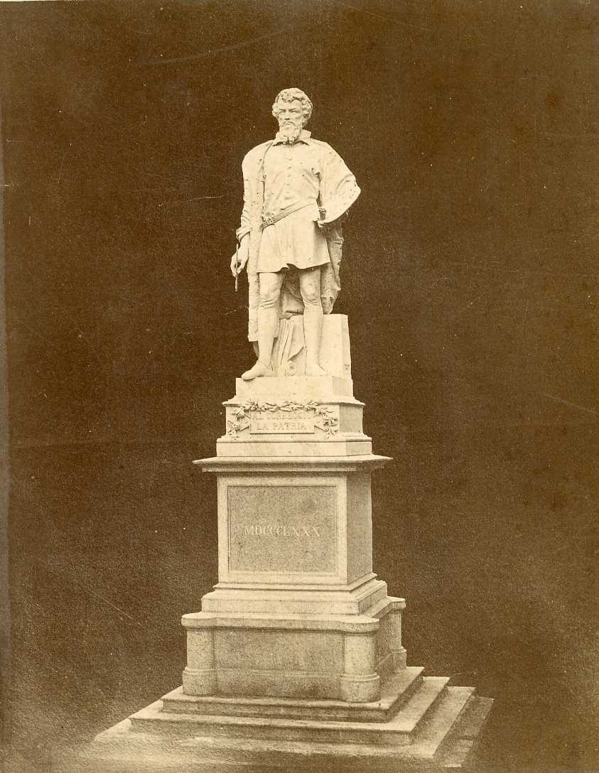 Monumento - Bozzetti - Sculture (positivo) di Anonimo (XIX)