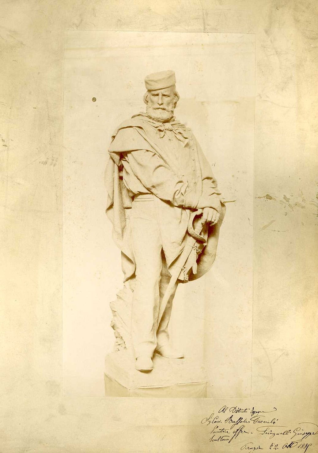 Monumento - Bozzetti - Sculture (positivo) di Anonimo (XIX)