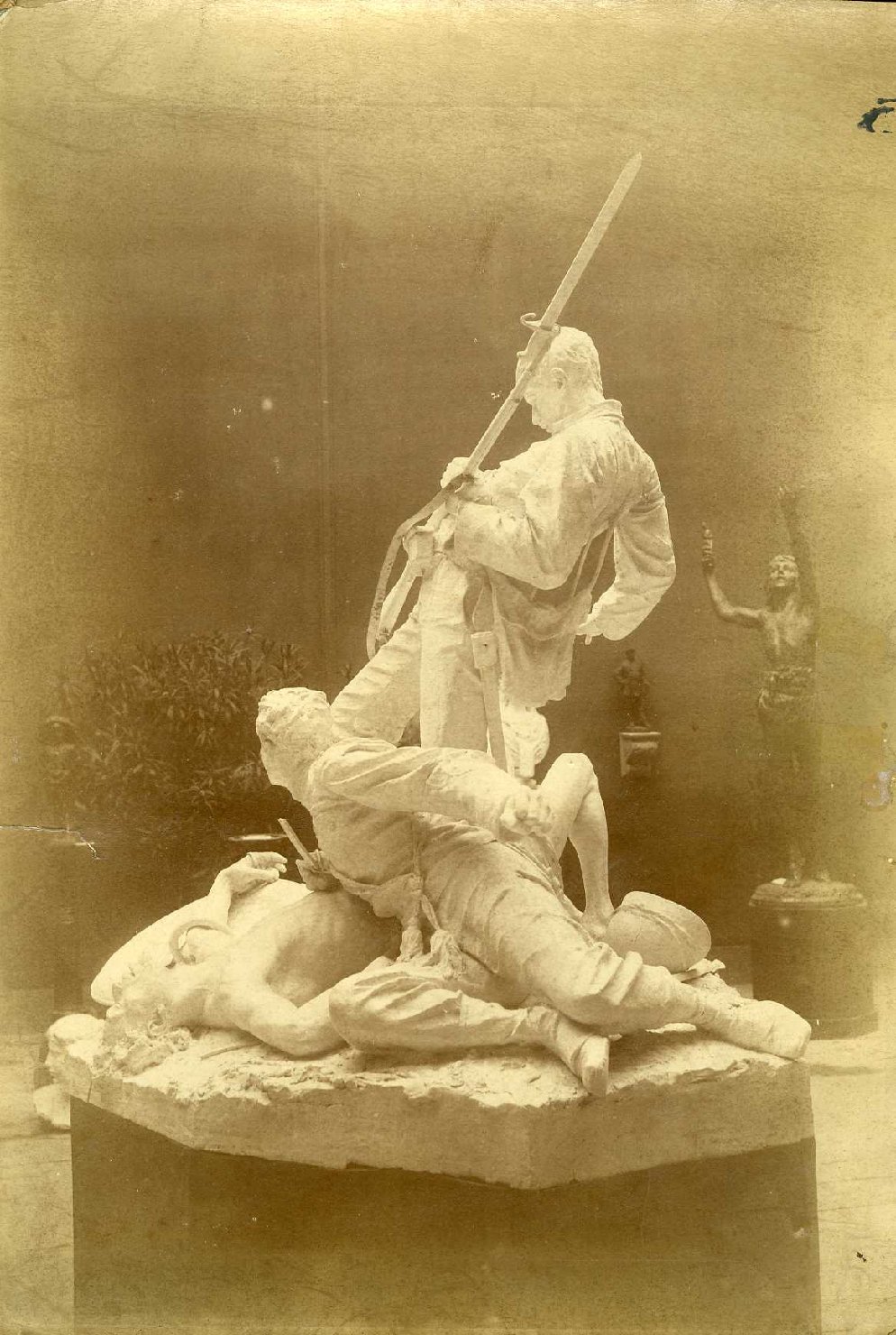 Monumento - Sculture (positivo) di Anonimo (XIX)