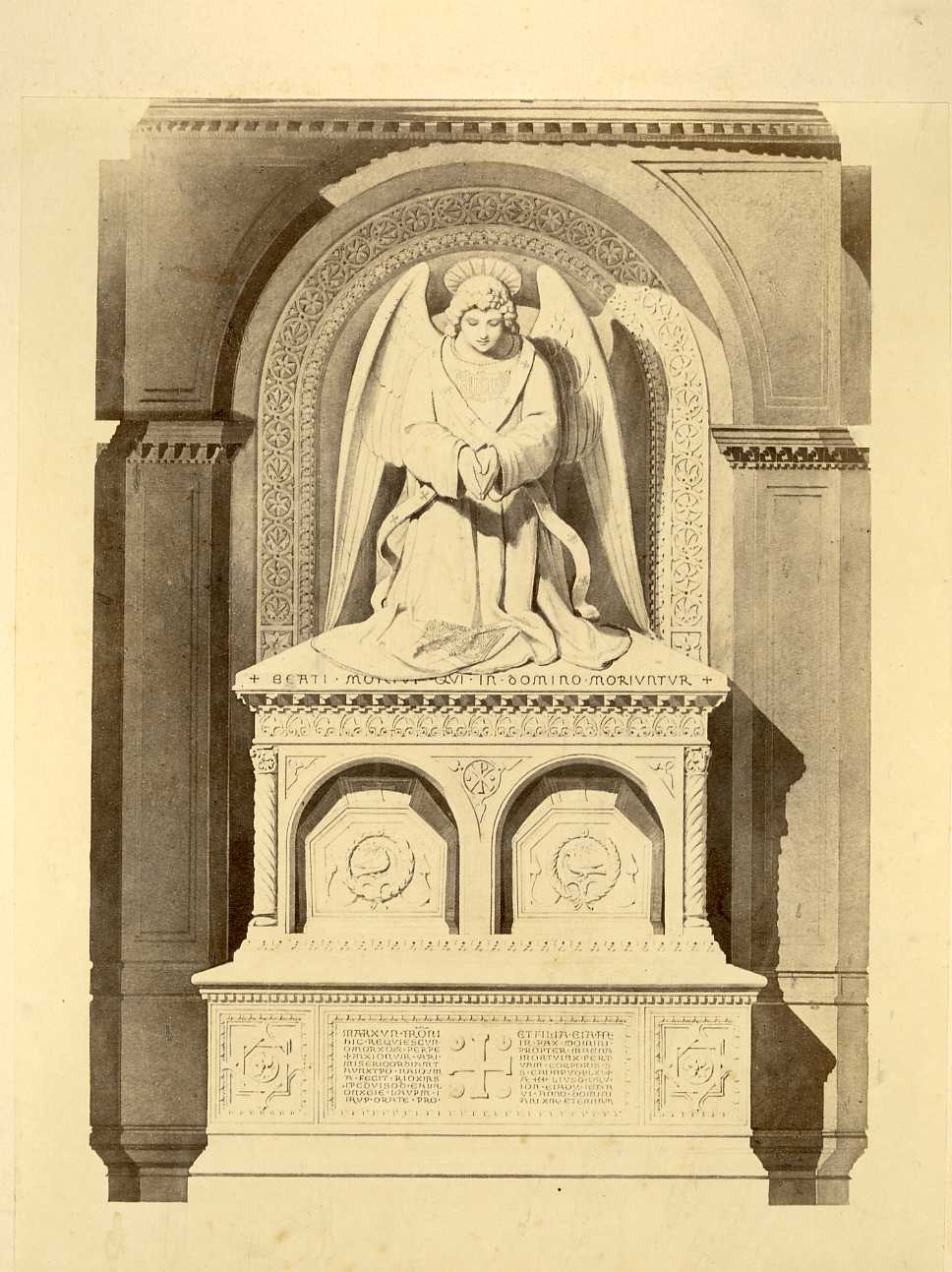 Monumento - Disegni (positivo) di Anonimo (XIX)