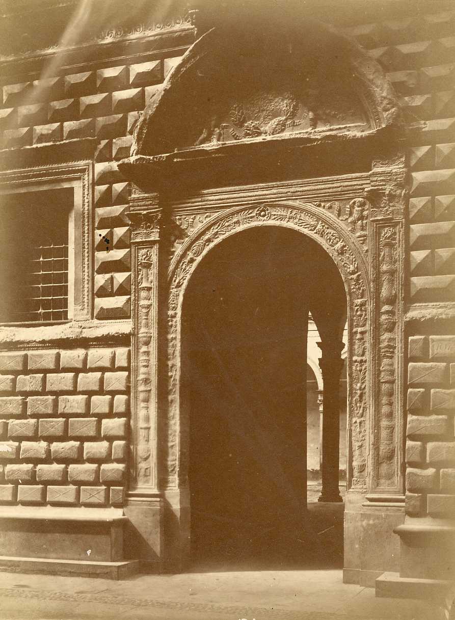 Bologna - Palazzi (positivo) di Anonimo (XIX)