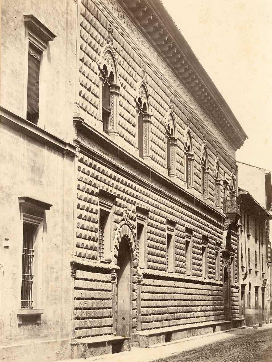 Bologna - Palazzi (positivo) di Anonimo (XIX)