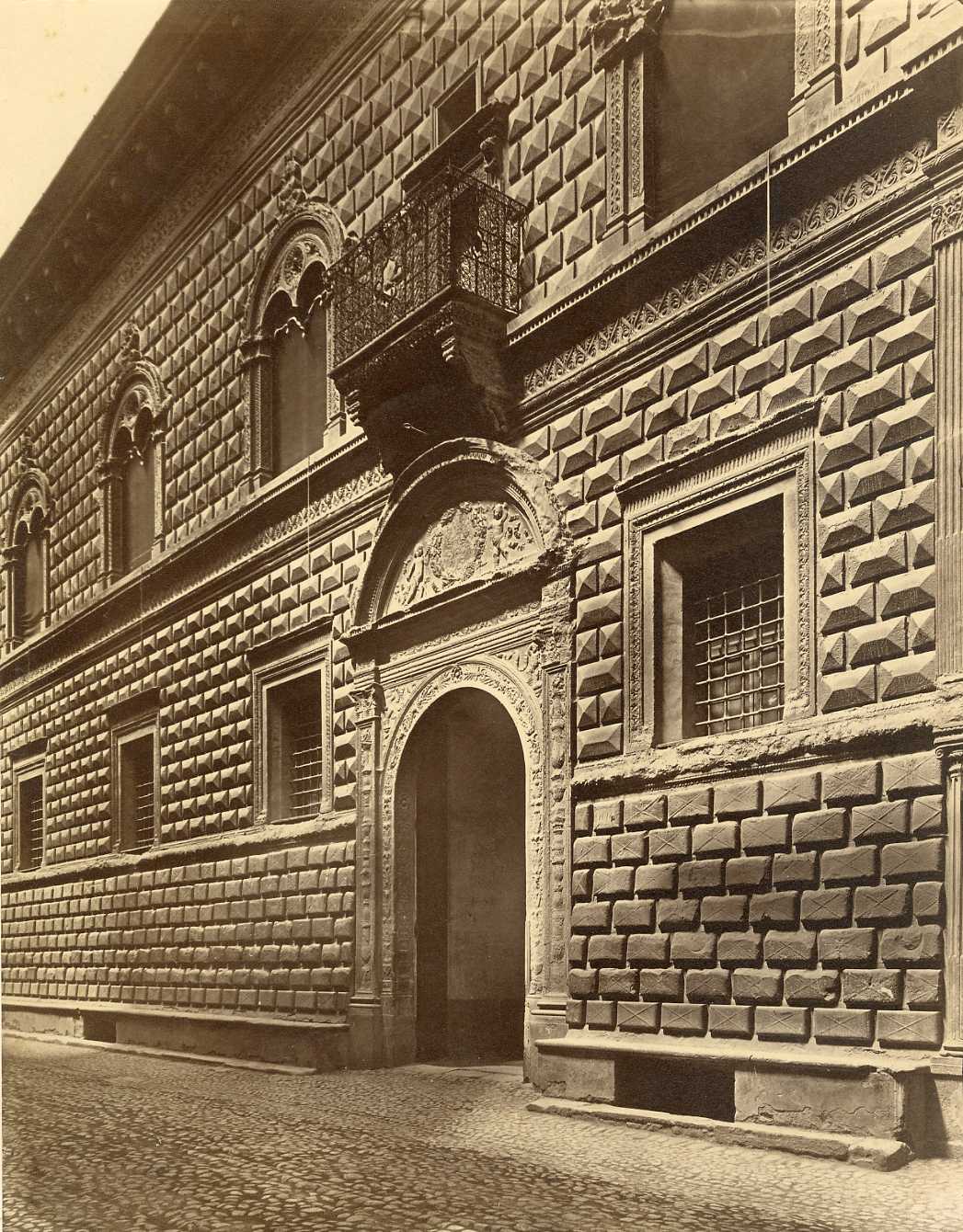 Bologna - Palazzi (positivo) di Anonimo (XIX)