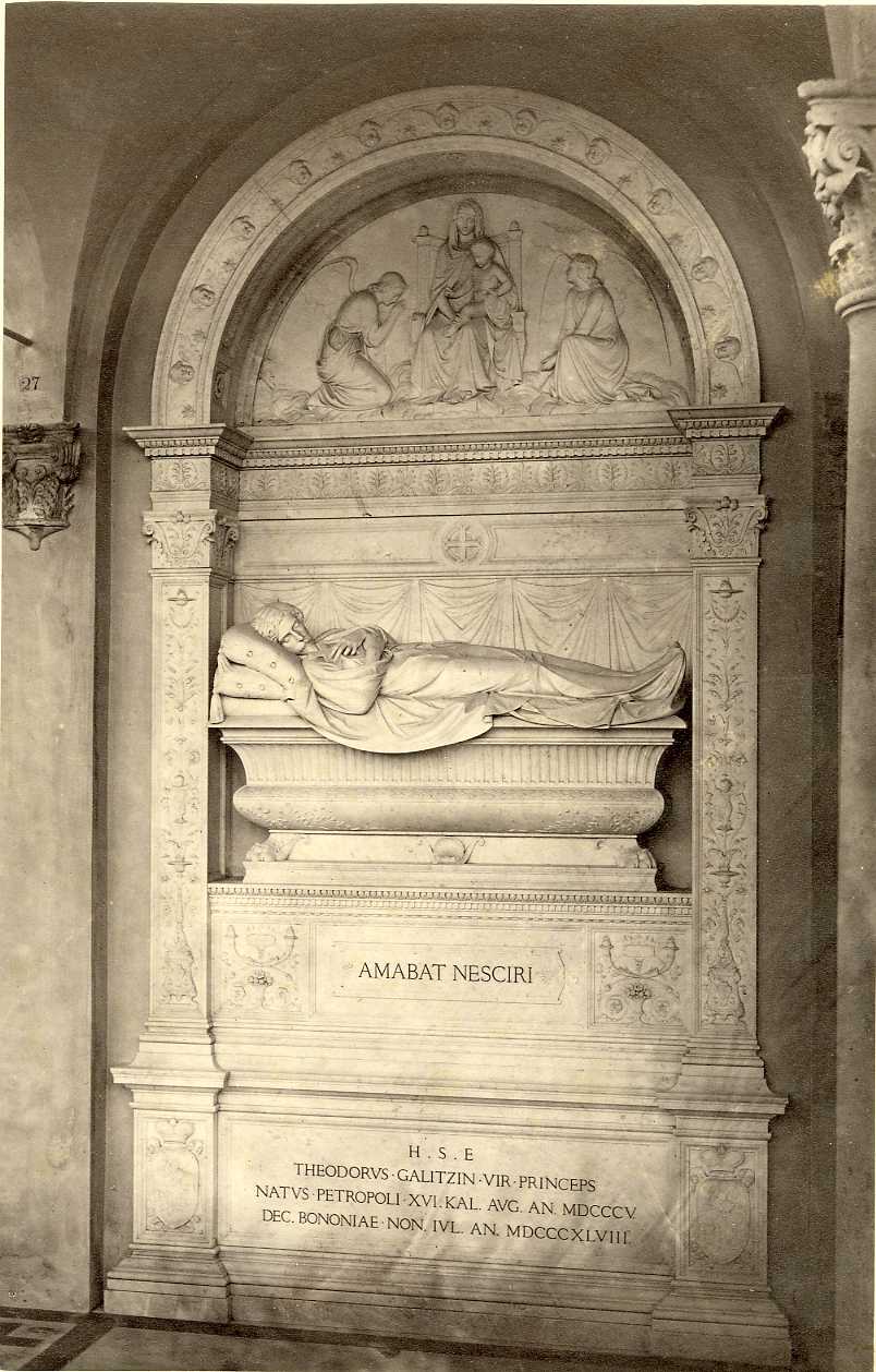 Bologna - Sculture (positivo) di Cipolla, Antonio, Rossetti, Antonio, Palombini, Giuseppe, Anonimo (XIX)