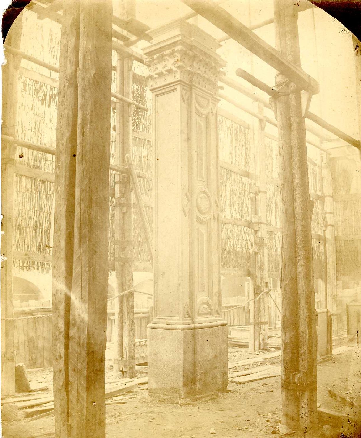 Bologna - Palazzi (positivo) di Mengoni, Giuseppe, Anonimo (XIX)