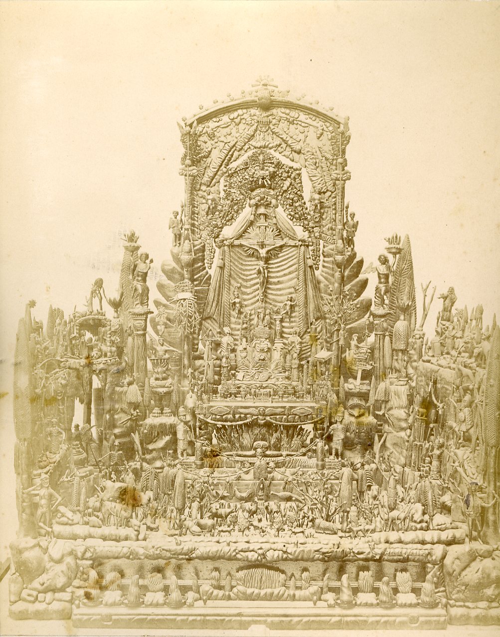 Suppellettili - Sculture (positivo) di Anonimo (XIX)