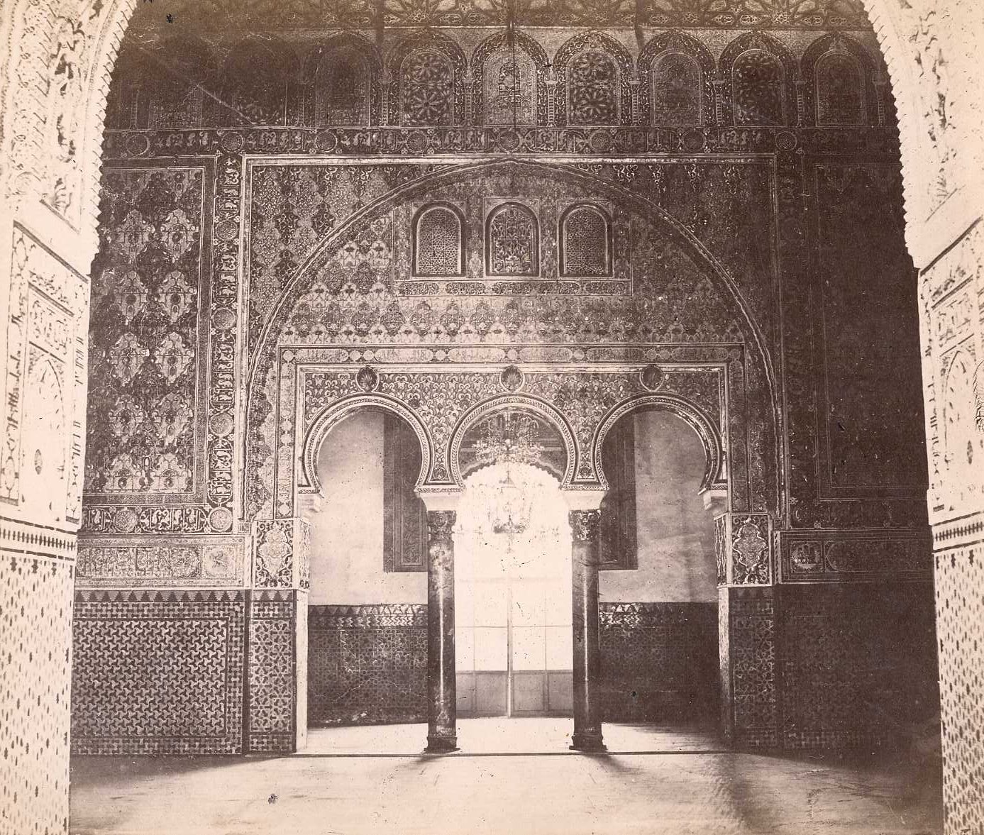 Granada - Palazzi (positivo) di Anonimo (XIX)