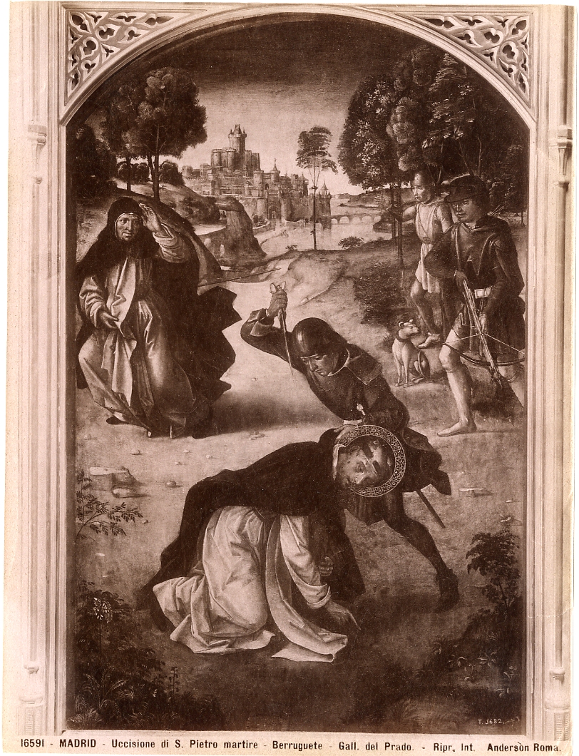 Madrid - Dipinti - San Pietro (positivo) di Berruguete, Pedro, Anderson, James, Anderson, Domenico (XIX/ XX)
