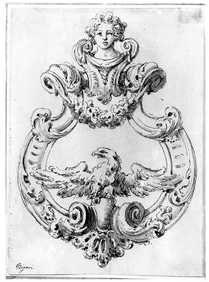 Battente - Disegni (positivo) di Bigari, Vittorio Maria, Fondazione Giorgio Cini (XX)