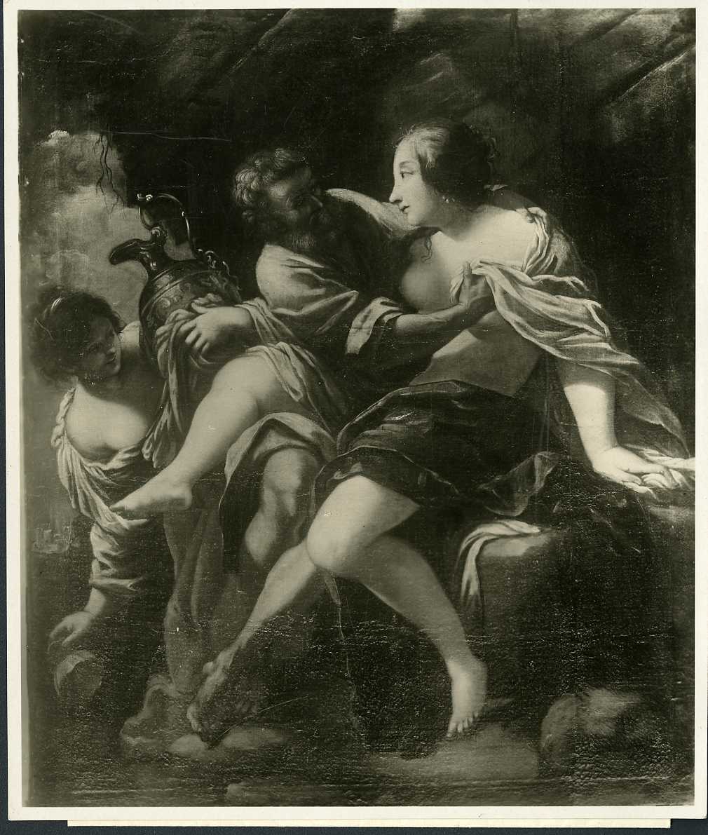 Loth e le sue figlie - Dipinti (positivo) di Vouet, Simon, Bilivert, Giovanni, Anonimo (XX)