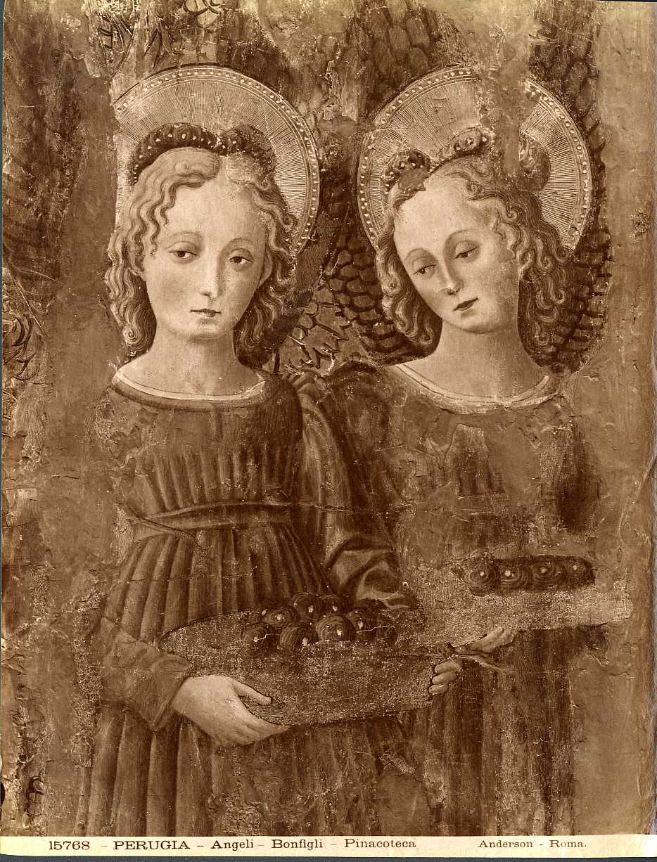 Angeli - Dipinti (positivo) di Bonfigli, Benedetto, Anderson, Domenico (ditta) (XIX/ XX)