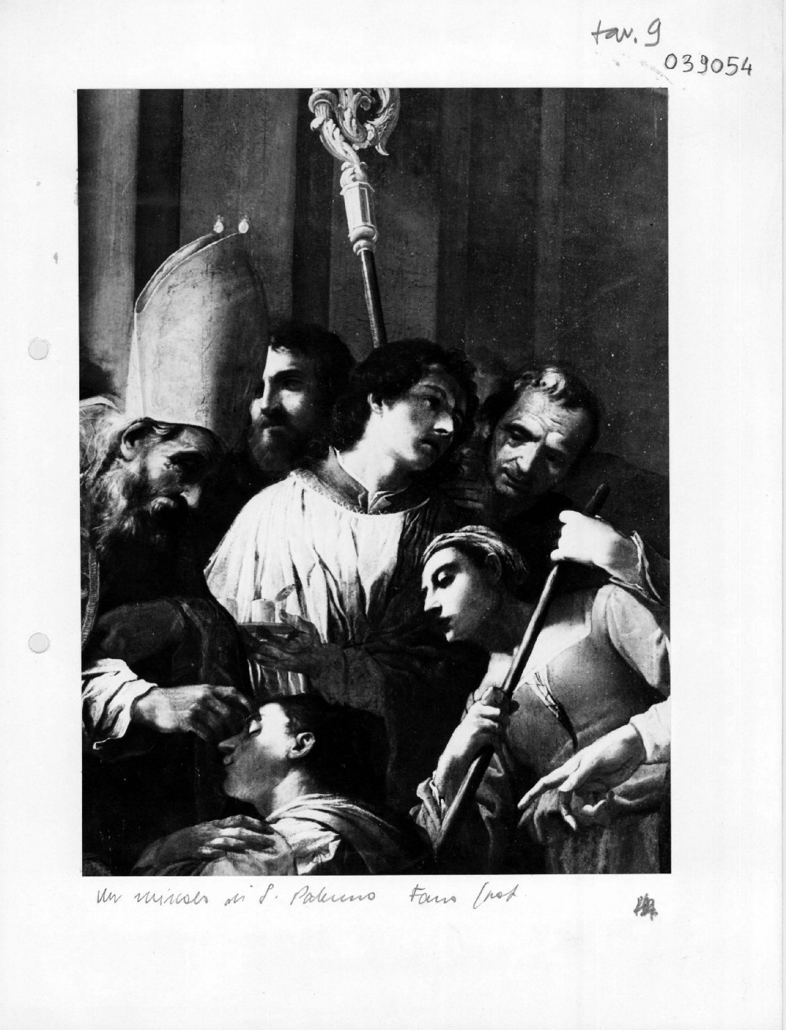 Un miracolo di S. Paterniano - Dipinti (positivo) di Bononi, Carlo, Anonimo (XX)