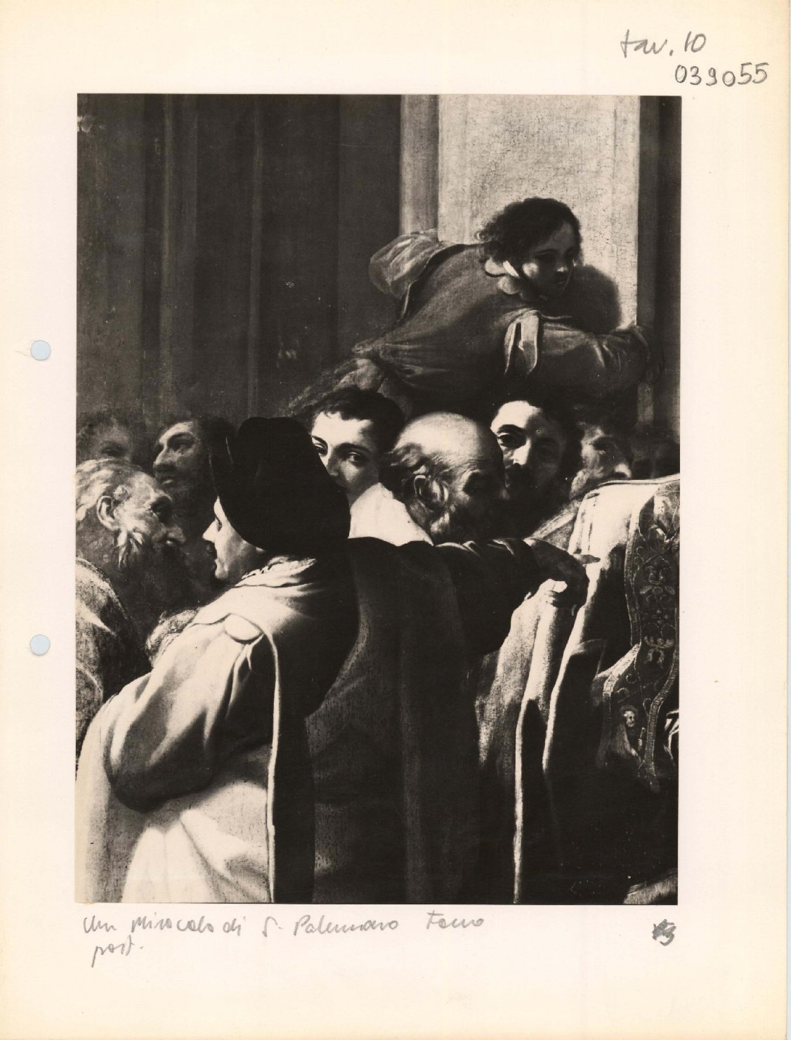 Un miracolo di S. Paterniano - Dipinti (positivo) di Bononi, Carlo, Anonimo (XX)