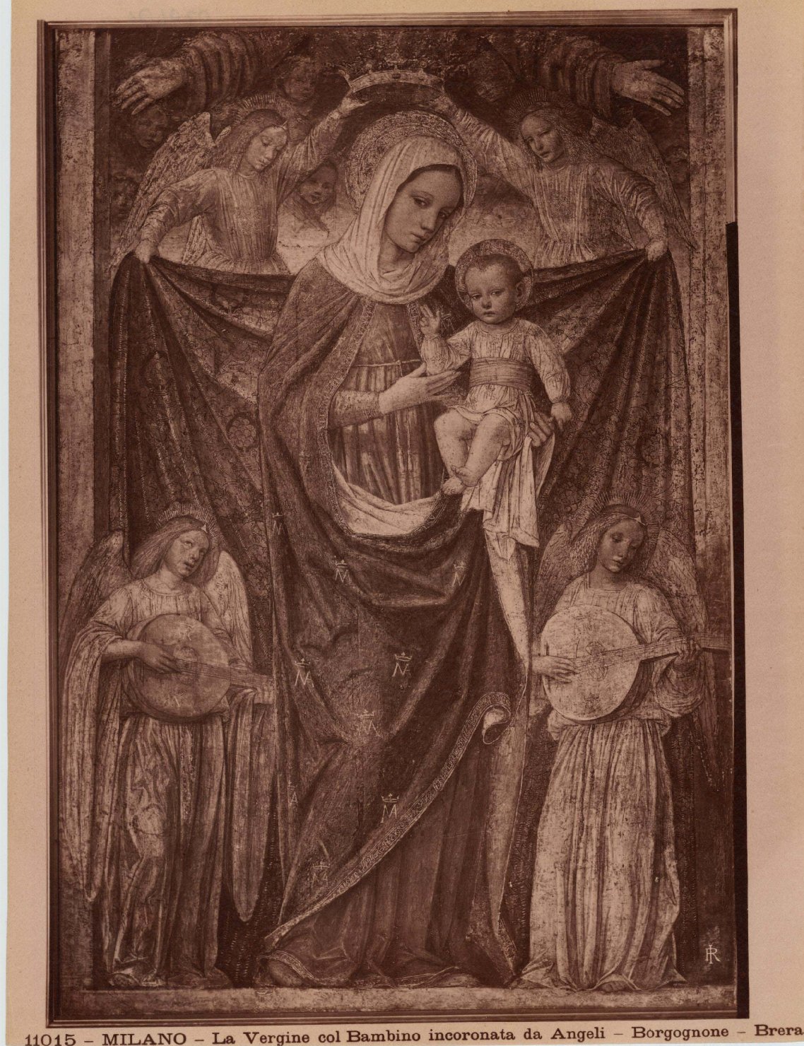 Madonna con Bambino e santi - Dipinti (positivo) di Bergognone, Ambrogio, Anderson, Domenico (attr) (XIX/ XX)