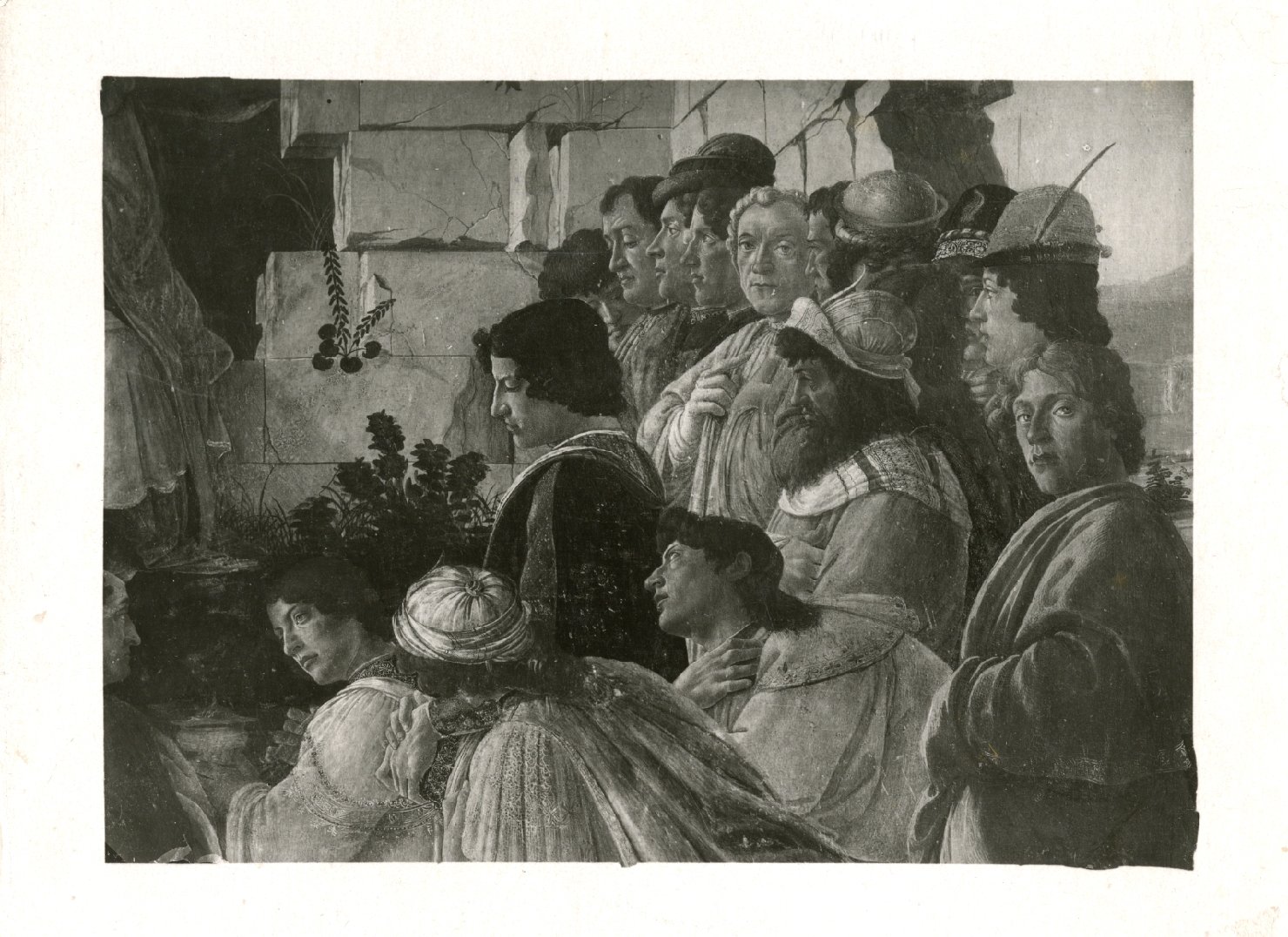 Adorazione dei Re Magi - Dipinti (positivo) di Botticelli, Sandro, Anonimo (XX)