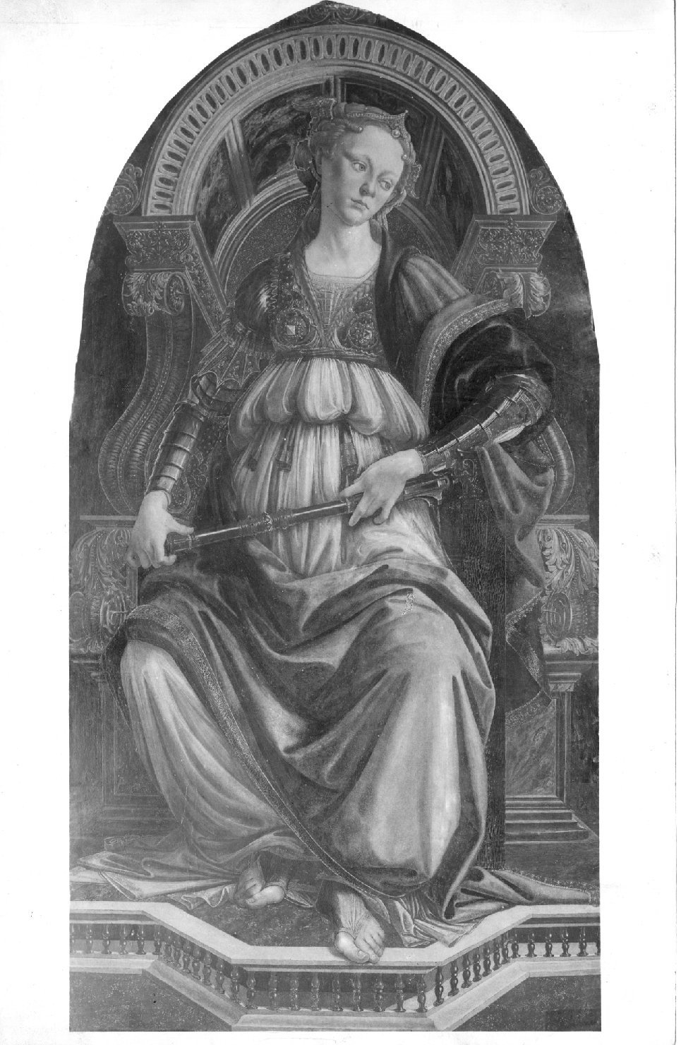 Fortezza - Dipinti (positivo) di Botticelli, Sandro, Anonimo (XX)