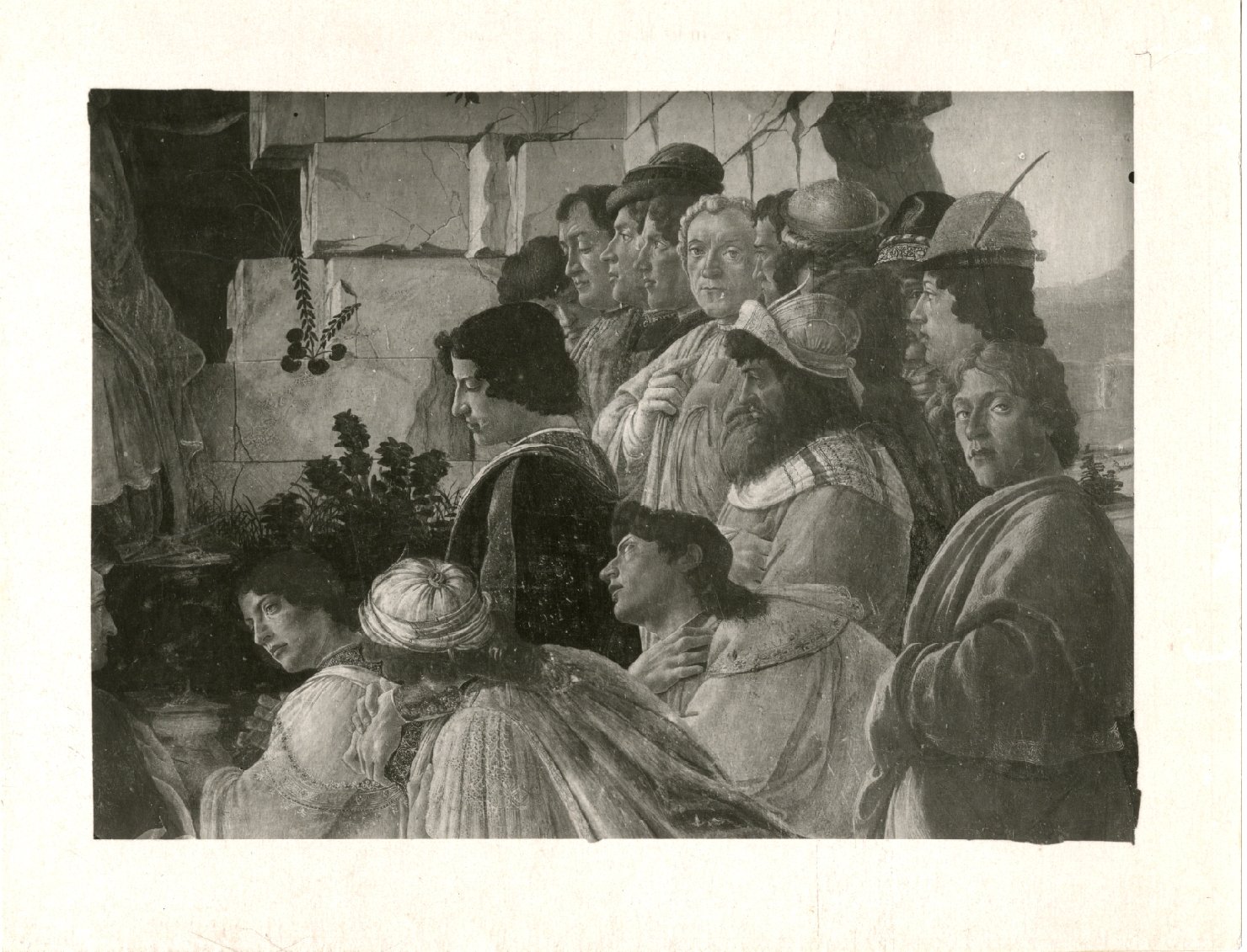 Adorazione dei Re Magi - Dipinti (positivo) di Botticelli, Sandro, Anonimo (XX)