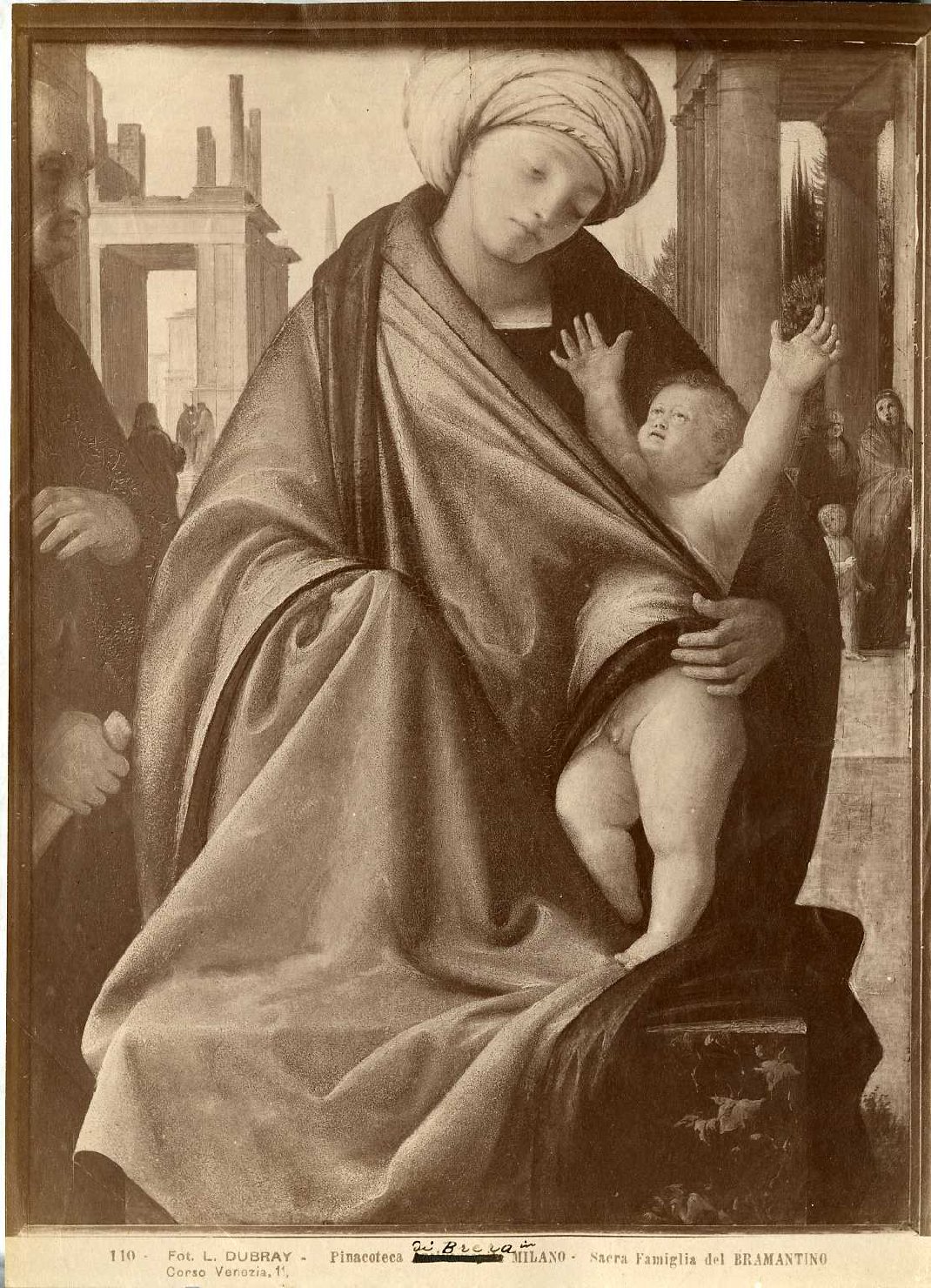 Madonna con Bambino - Dipinti (positivo) di Bramantino, il, Dubray, L (XIX/ XX)