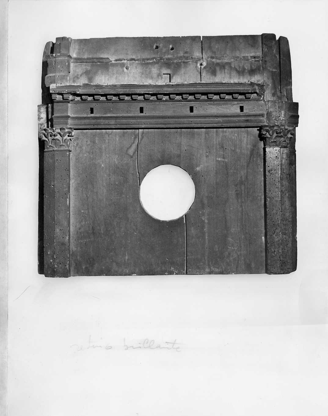 Modello ligneo - Architetture (positivo) di Buontalenti, Bernardo, Anonimo (XX)