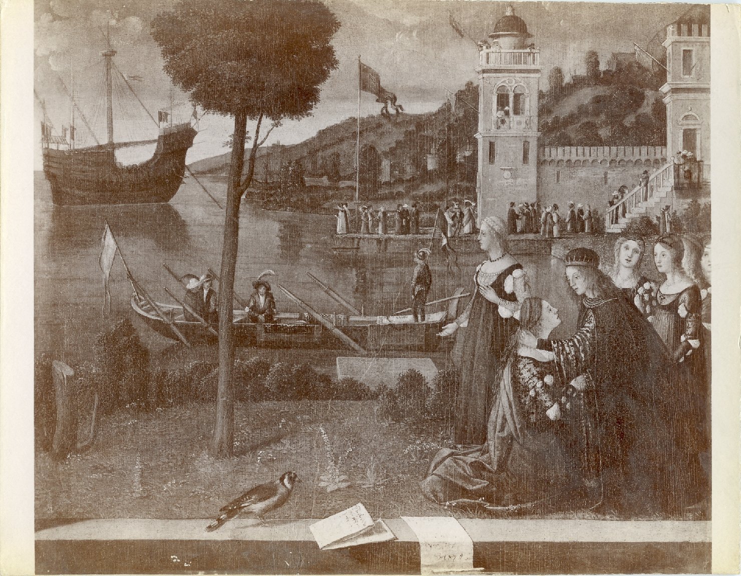 Storie di Sant'Orsola ? - Dipinti (positivo) di Carpaccio, Vittore (attr), Anonimo (XIX/ XX)