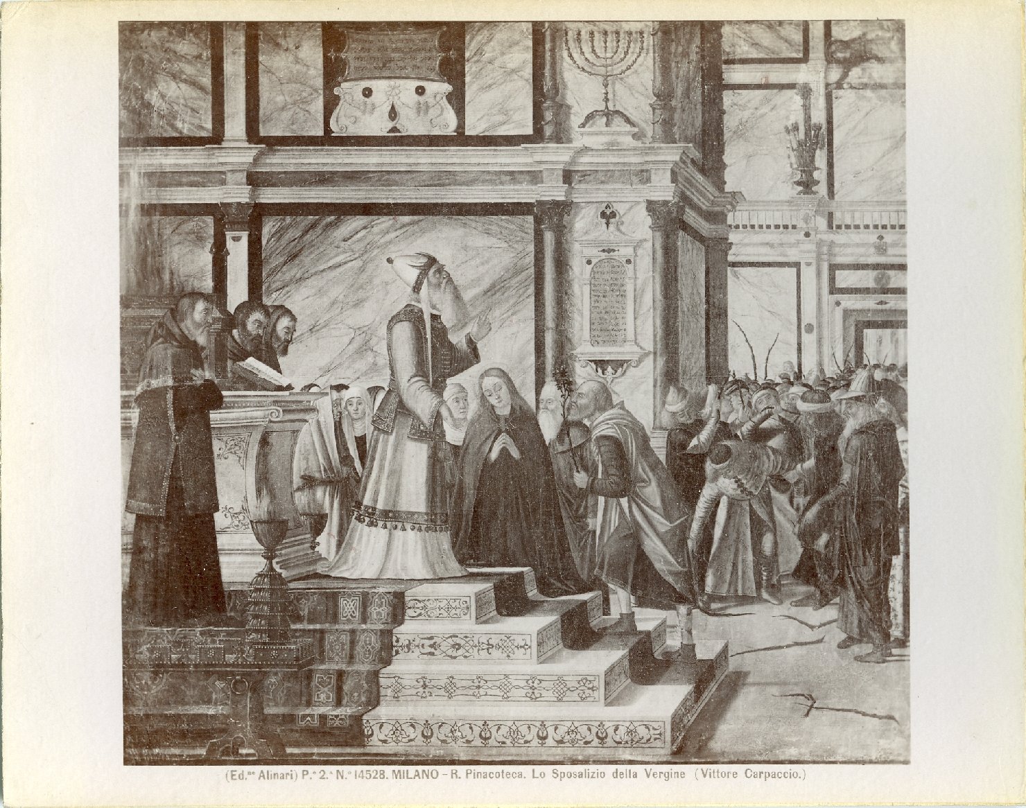 Sposalizio della Vergine - Dipinti (positivo) di Carpaccio, Vittore, Fratelli Alinari (ditta) (XIX/ XX)