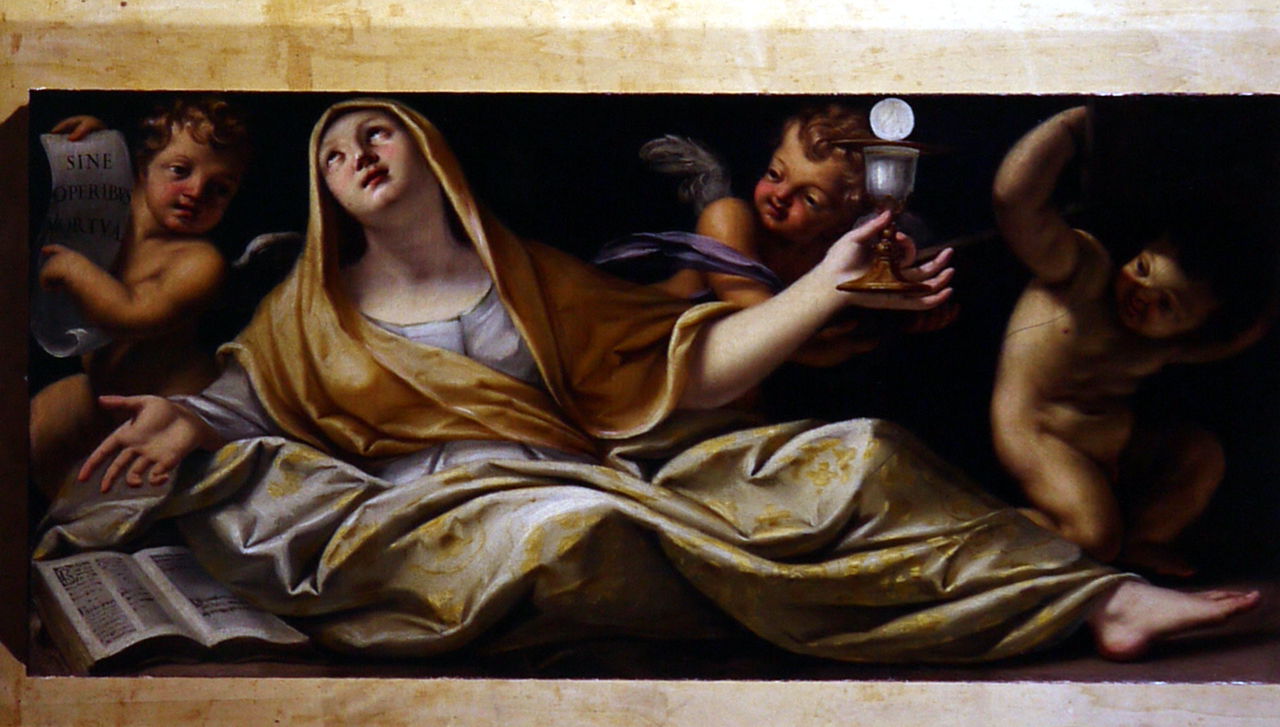 Fede (dipinto) di Cignani Carlo (scuola) (fine/inizio secc. XVII/ XVIII)