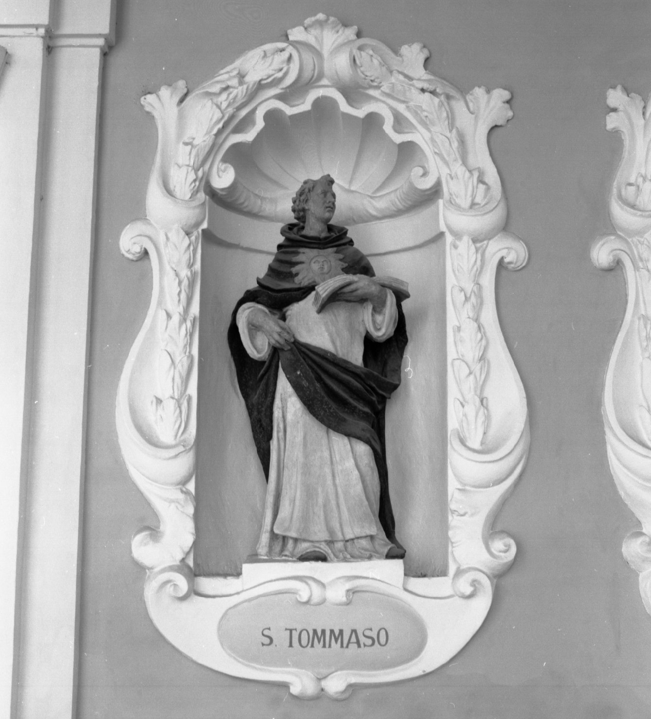 San Tommaso d'Aquino (statua) - bottega emiliano-romagnola (fine/inizio secc. XVII/ XVIII)