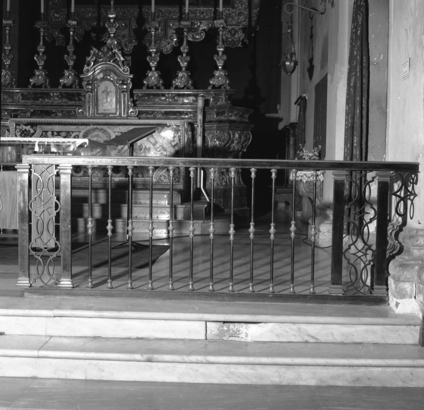 balaustrata di altare - bottega emiliana (sec. XIX)