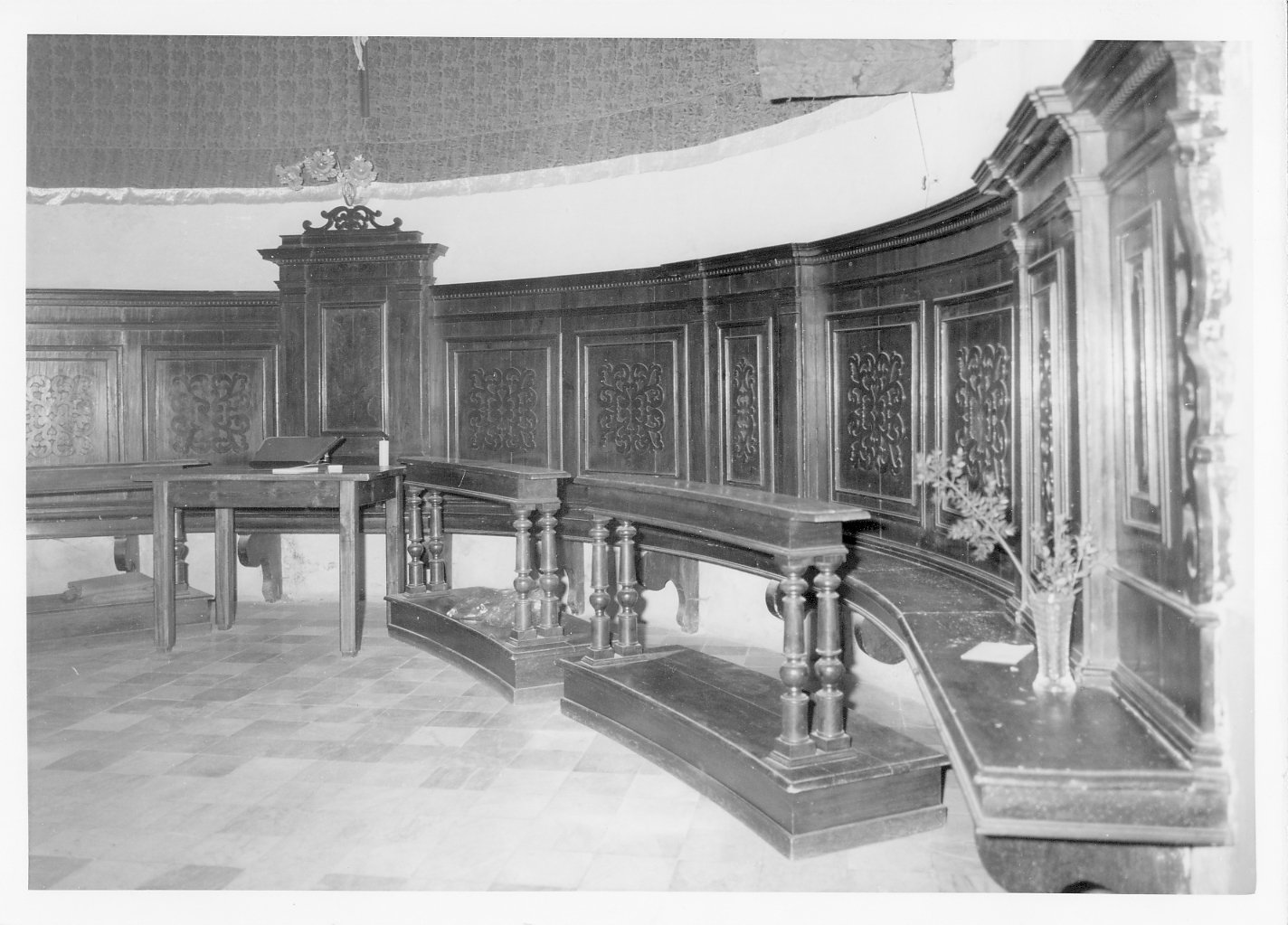 inginocchiatoio, serie - bottega emiliana (sec. XIX)