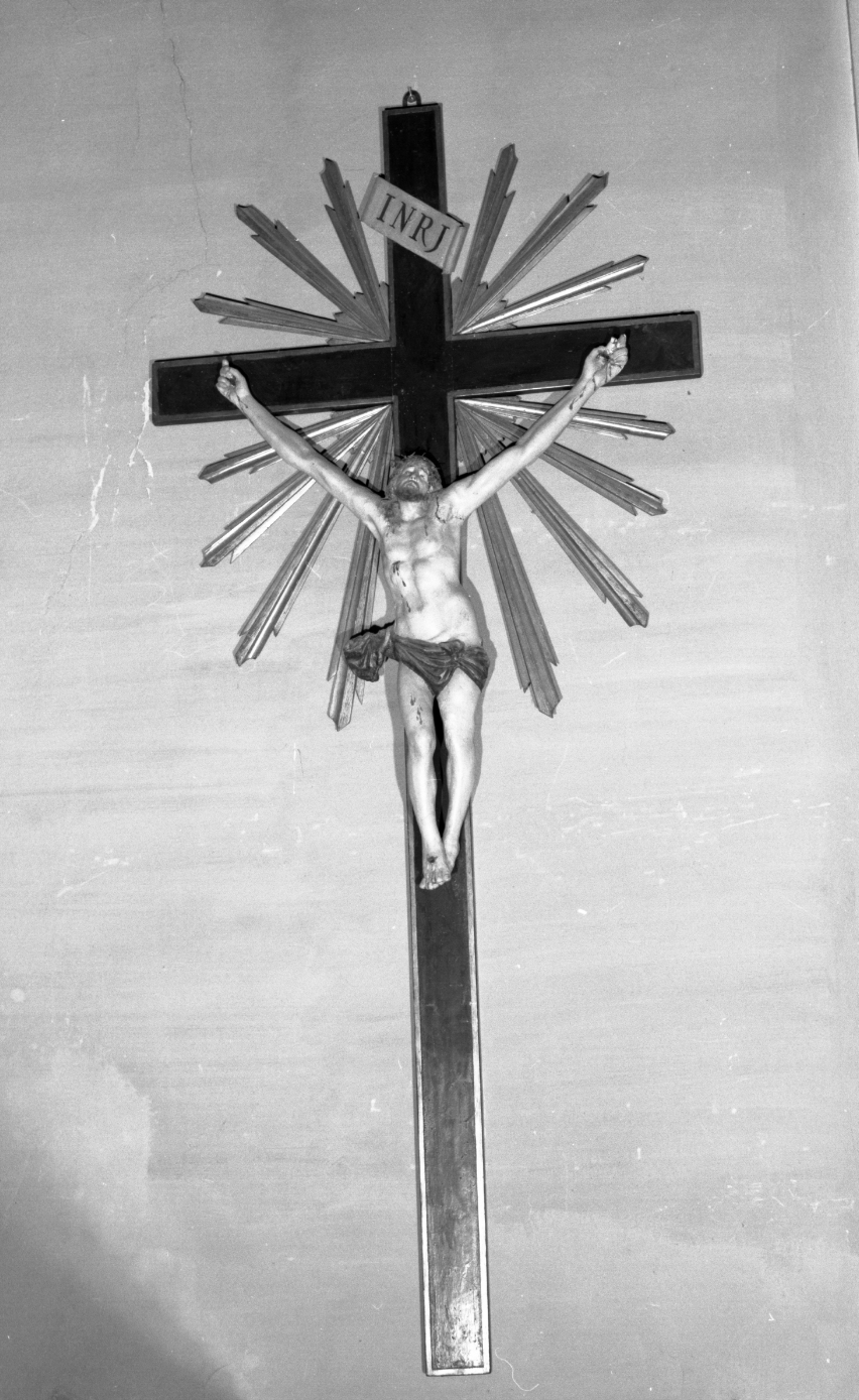 Cristo crocifisso (crocifisso) - bottega emiliano-romagnola (fine/inizio secc. XIX/ XX)