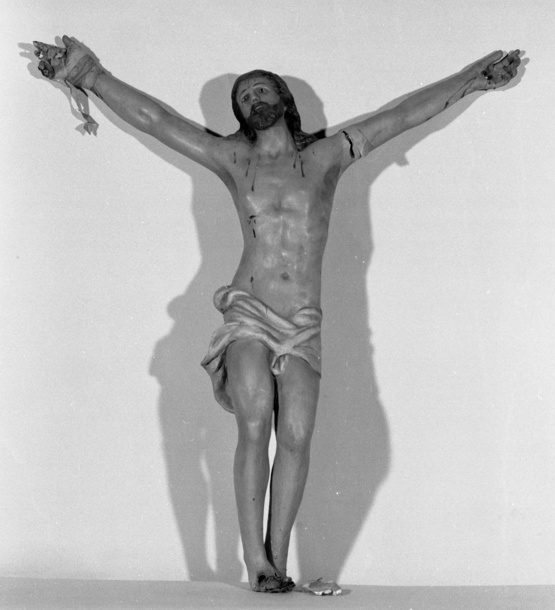 Cristo crocifisso (scultura) - bottega emiliano-romagnola (sec. XVIII)