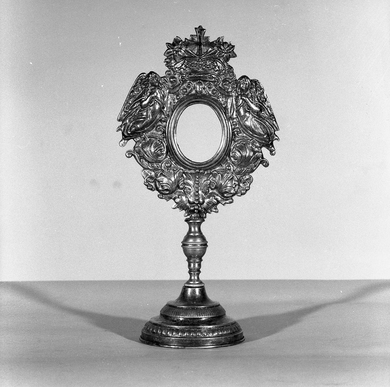 reliquiario - a ostensorio - bottega italiana (sec. XIX)