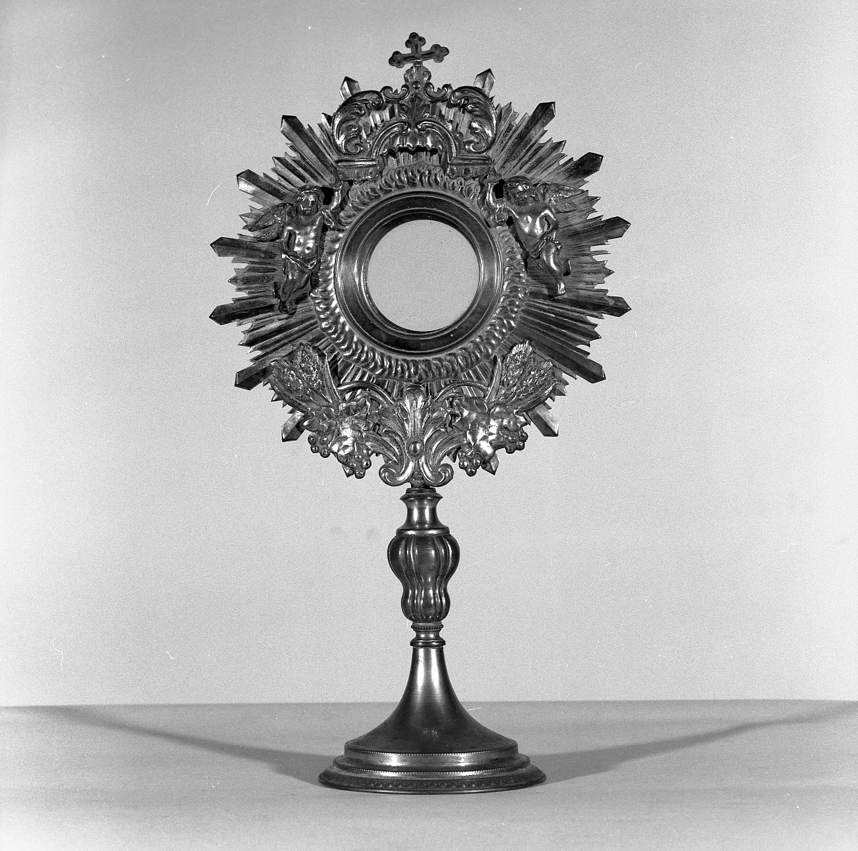 ostensorio - a raggiera - produzione italiana (secc. XIX/ XX)