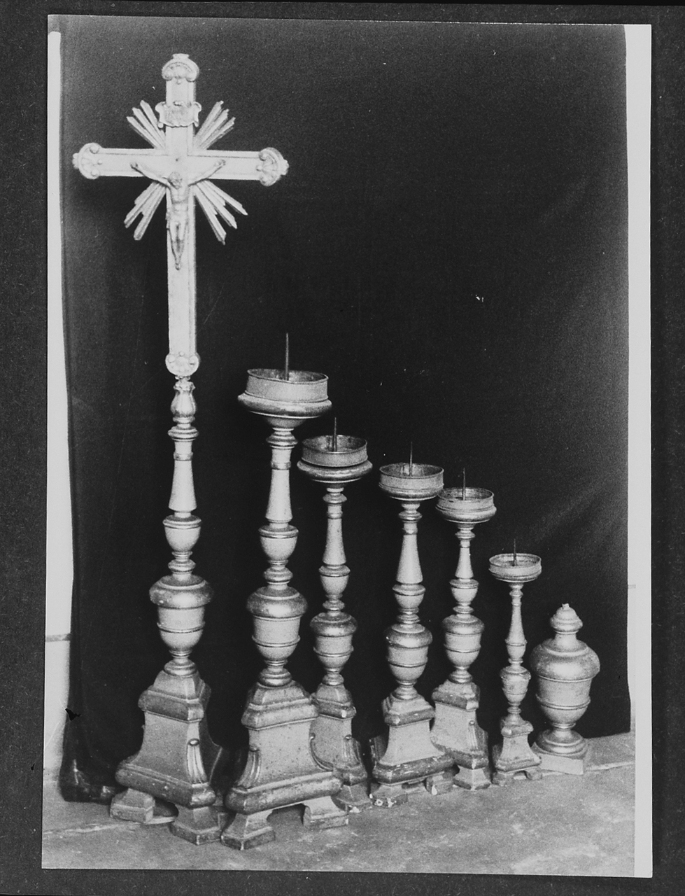 servizio d'altare, insieme - bottega bolognese (secc. XVIII/ XIX)