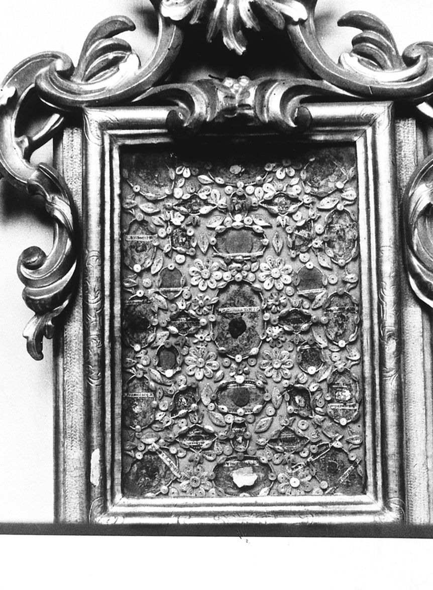 cornice - bottega bolognese (fine/inizio secc. XVII/ XVIII)