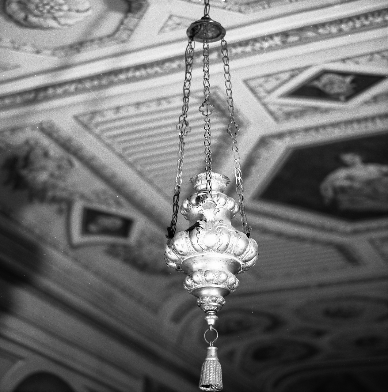 lampada pensile - bottega imolese (sec. XVIII)