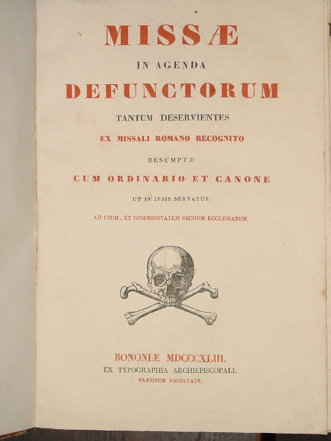 coperta di libro liturgico - ambito bolognese (sec. XIX)