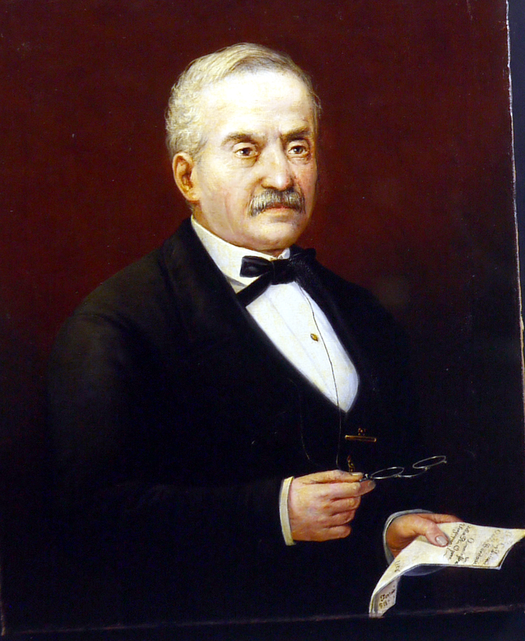 Ritratto di Odoardo Bordoni, ritratto d'uomo (dipinto) - ambito bolognese (sec. XIX)