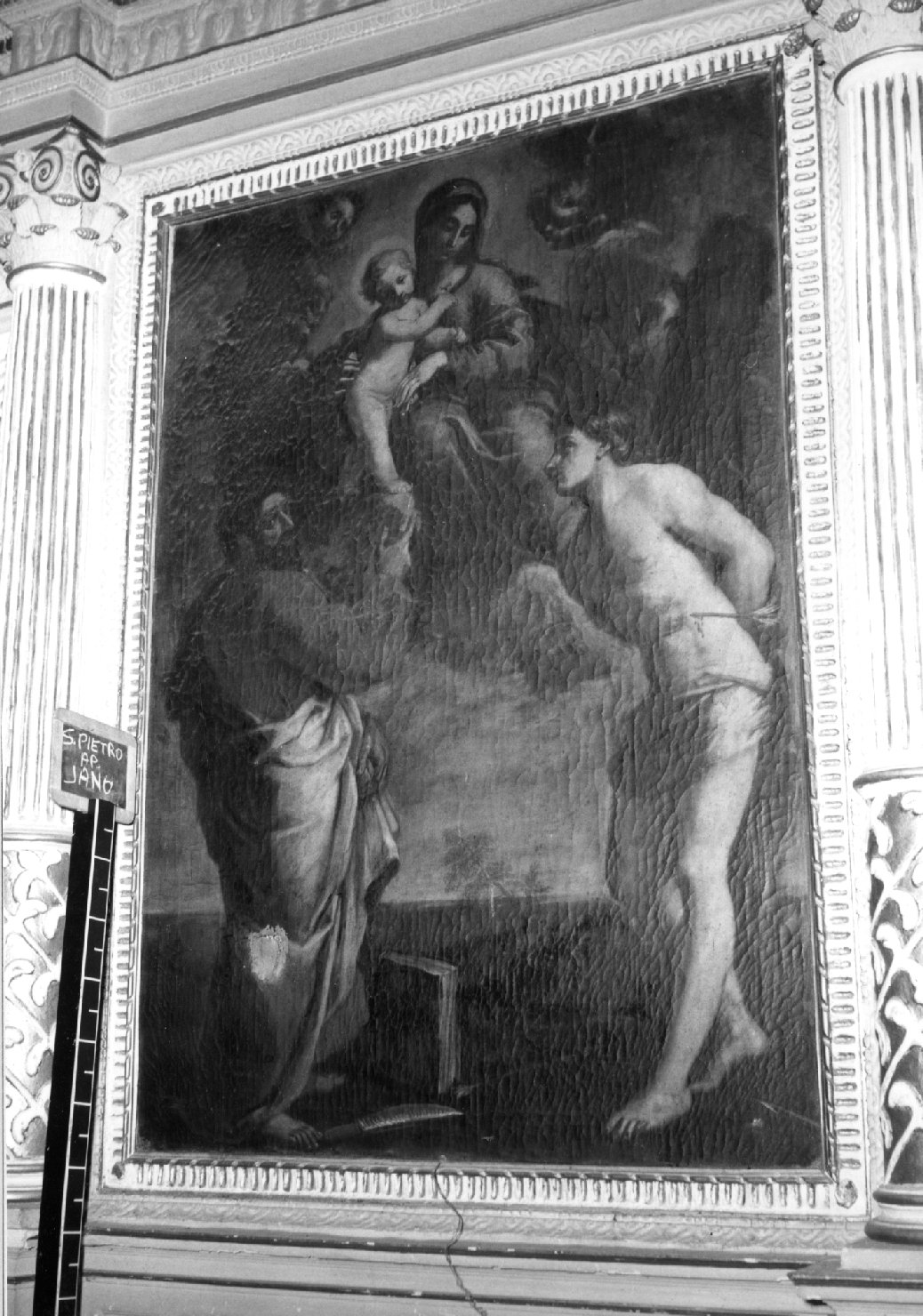 Madonna in gloria (dipinto) - ambito bolognese (inizio sec. XVIII)