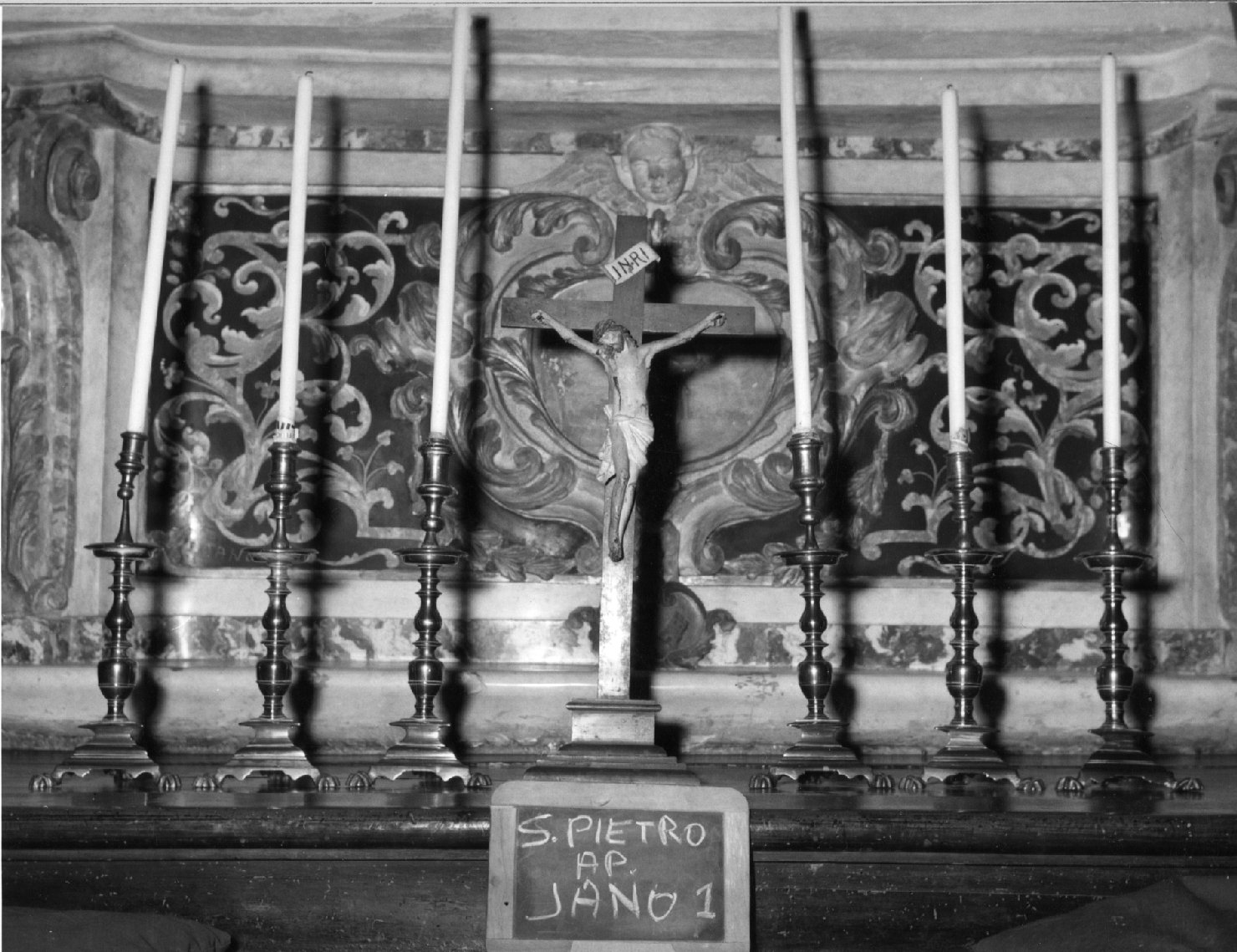 paliotto - bottega bolognese (sec. XVIII)