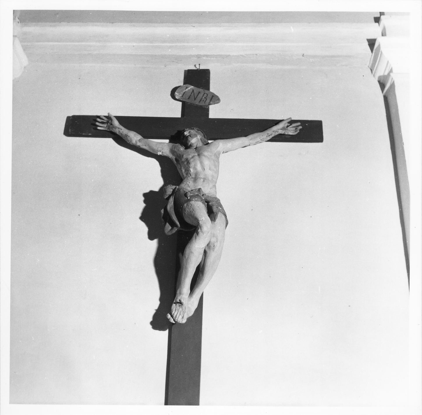 Cristo crocifisso (crocifisso) - bottega emiliana (sec. XIX)