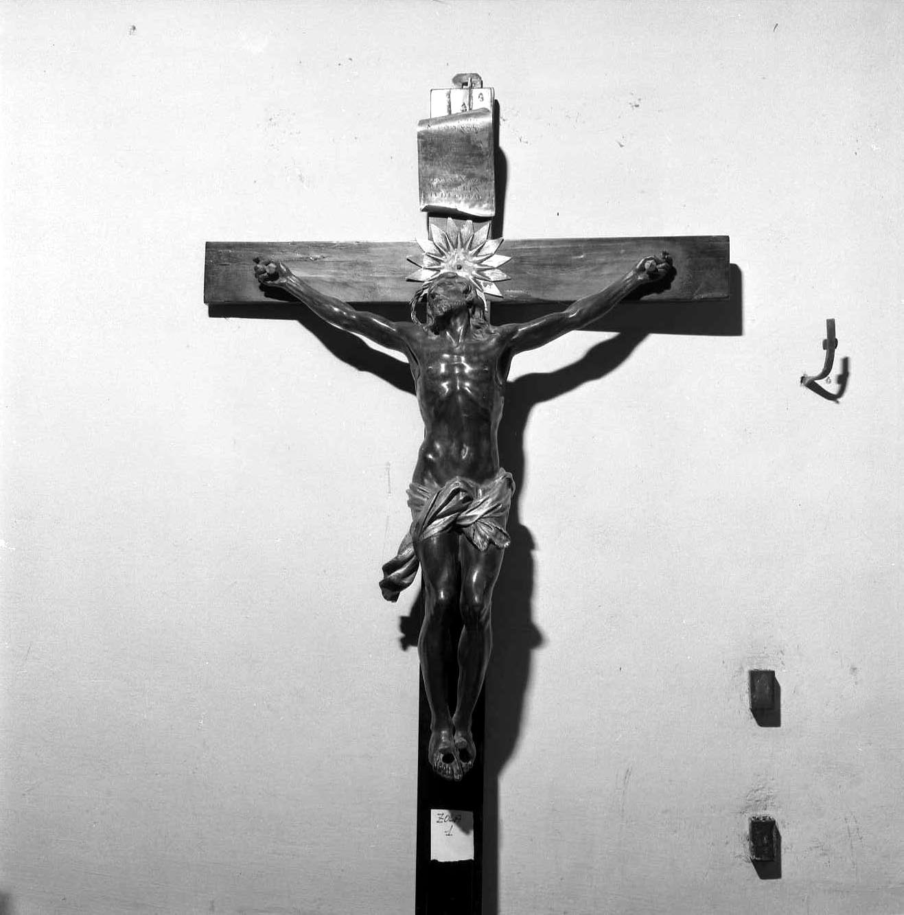 Cristo crocifisso (crocifisso) - bottega emiliana (?) (sec. XVII)